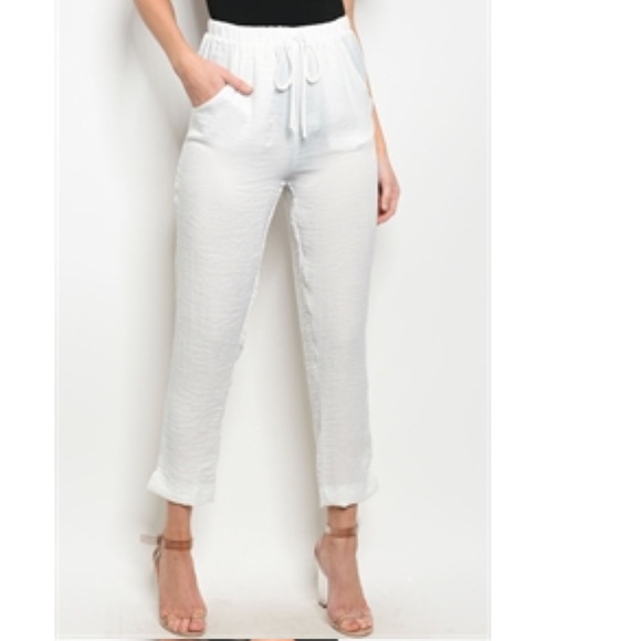 ☕️Fantastic Cream Tapered Pant 🌟 - Picture 3 of 4